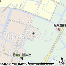 福岡県三潴郡大木町前牟田891周辺の地図