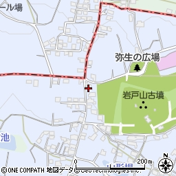 福岡県八女市吉田1381周辺の地図