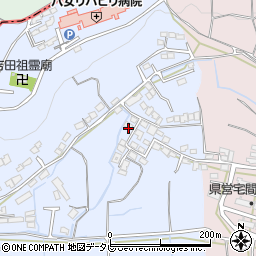 福岡県八女市吉田2123-3周辺の地図