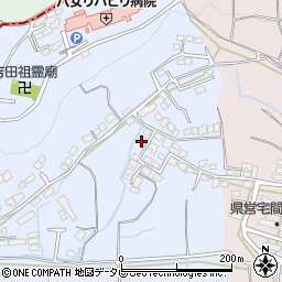 福岡県八女市吉田2123周辺の地図