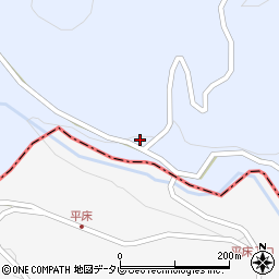 大分県別府市内成1122-3周辺の地図