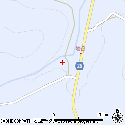 佐賀県伊万里市大川内町甲岩谷265-2周辺の地図
