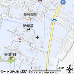 福岡県筑後市西牟田3753周辺の地図