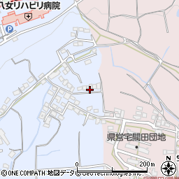 福岡県八女市吉田2088周辺の地図