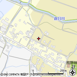 福岡県筑後市熊野718周辺の地図