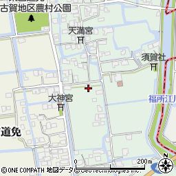 佐賀県小城市芦刈町下古賀242周辺の地図