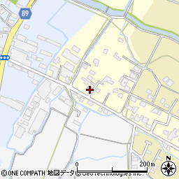 福岡県筑後市蔵数34-8周辺の地図