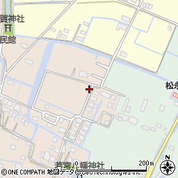 福岡県三潴郡大木町前牟田839周辺の地図