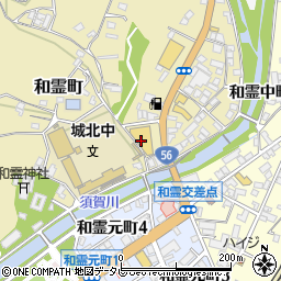 宮脇書店宇和島店周辺の地図