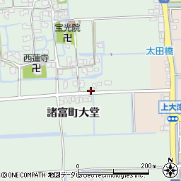 佐賀県佐賀市諸富町大字大堂1119-1周辺の地図