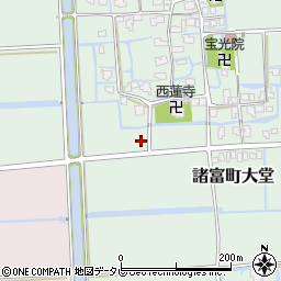 佐賀県佐賀市諸富町大字大堂1310-2周辺の地図