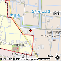 福岡県三潴郡大木町前牟田442周辺の地図