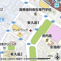 大分銀行大分駅前支店周辺の地図
