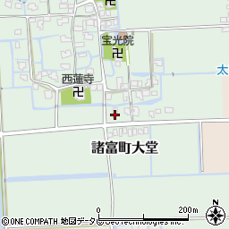 佐賀県佐賀市諸富町大字大堂1336周辺の地図