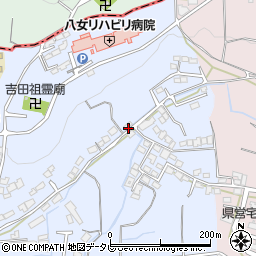福岡県八女市吉田2128周辺の地図