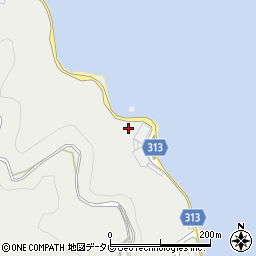 愛媛県宇和島市蛤673周辺の地図