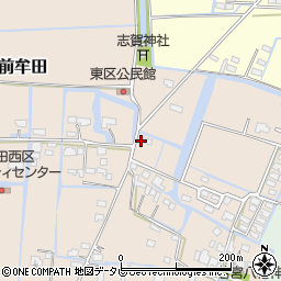 福岡県三潴郡大木町前牟田538周辺の地図