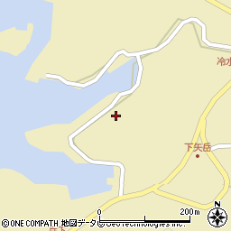 長崎県佐世保市小佐々町矢岳256周辺の地図