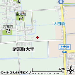 佐賀県佐賀市諸富町大字大堂1116-7周辺の地図