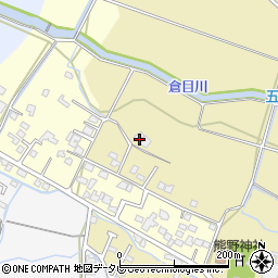 福岡県筑後市熊野709周辺の地図