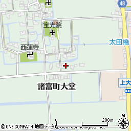 佐賀県佐賀市諸富町大字大堂1119周辺の地図