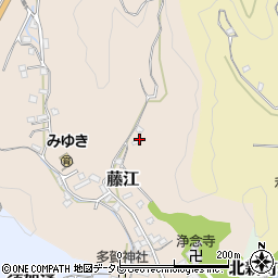 愛媛県宇和島市藤江1449周辺の地図