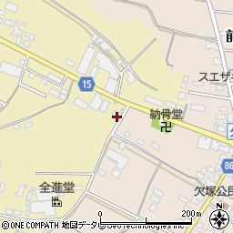 福岡県筑後市熊野101-59周辺の地図