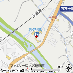 「道の駅」あぐり窪川公衆トイレ周辺の地図