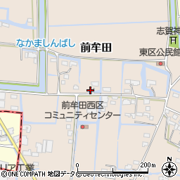 福岡県三潴郡大木町前牟田485周辺の地図