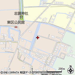 福岡県三潴郡大木町前牟田862周辺の地図