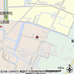 福岡県三潴郡大木町前牟田878周辺の地図