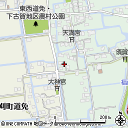 佐賀県小城市芦刈町下古賀209周辺の地図