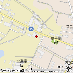 福岡県筑後市熊野101-16周辺の地図