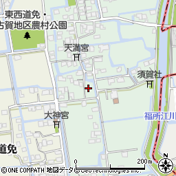 佐賀県小城市芦刈町下古賀215周辺の地図