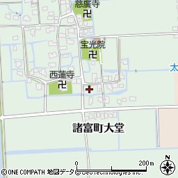 佐賀県佐賀市諸富町大字大堂1343周辺の地図