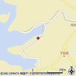 長崎県佐世保市小佐々町矢岳254周辺の地図