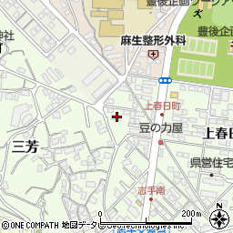 大分県大分市三芳2881-114周辺の地図