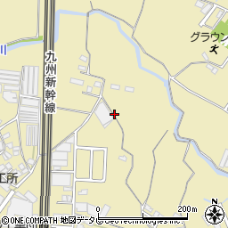 福岡県筑後市熊野339周辺の地図