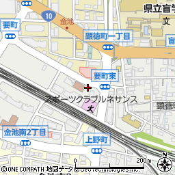 日産レンタカー大分駅前店周辺の地図