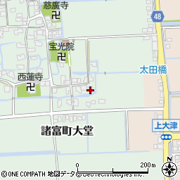 佐賀県佐賀市諸富町大字大堂1352-2周辺の地図