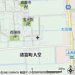 佐賀県佐賀市諸富町大字大堂1352周辺の地図