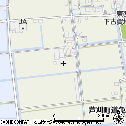 佐賀県小城市芦刈町道免396-3周辺の地図