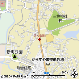佐々新町周辺の地図
