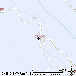 大分県別府市内成2783周辺の地図