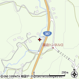 大分県玖珠郡九重町引治225-1周辺の地図
