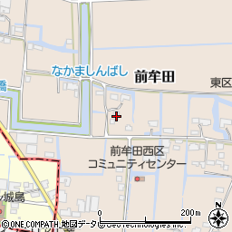 福岡県三潴郡大木町前牟田476周辺の地図