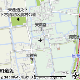 佐賀県小城市芦刈町下古賀203周辺の地図