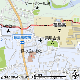 福岡県八女市吉田1579周辺の地図