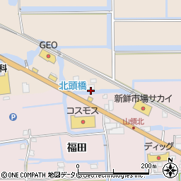 株式会社エコア　佐賀営業所周辺の地図