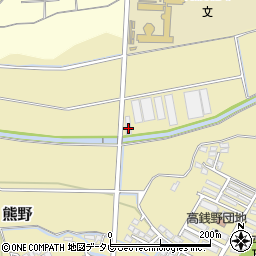 福岡県筑後市熊野506周辺の地図
